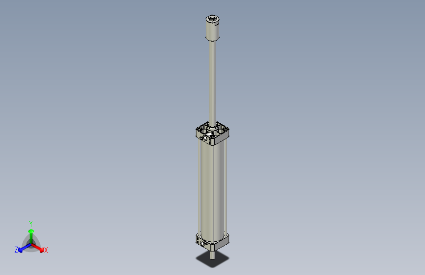 标准型气缸3D-DUL80x400