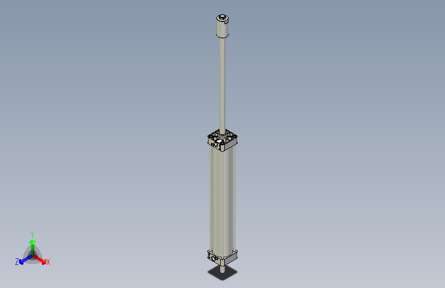 标准型气缸3D-DUL80x500