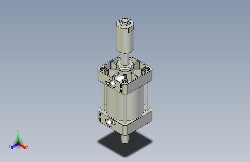 标准型气缸3D-DUL100x50