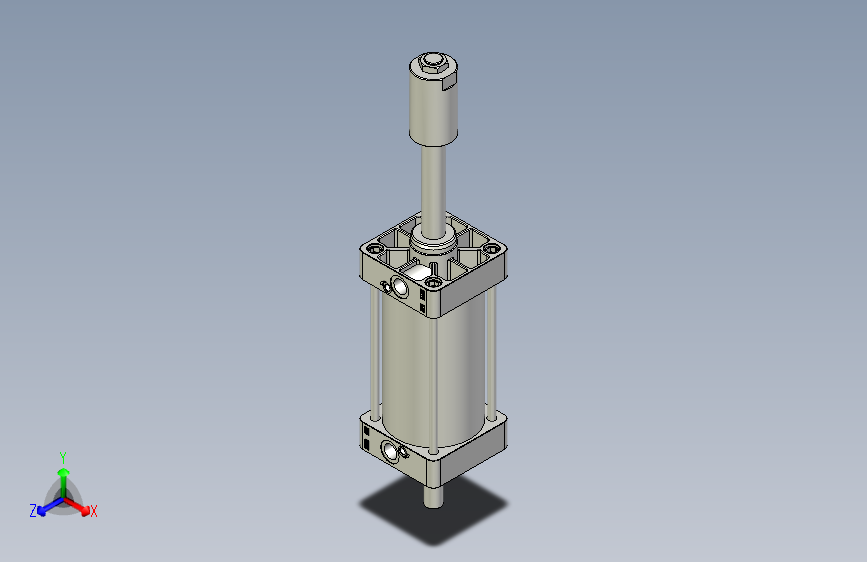 标准型气缸3D-DUL100x125