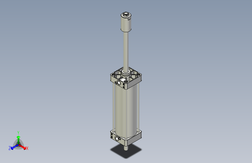 标准型气缸3D-DUL100x250