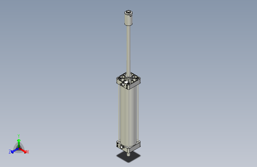 标准型气缸3D-DUL100x400