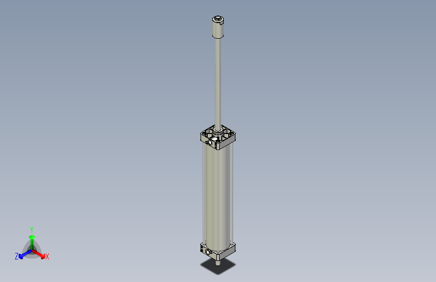 标准型气缸3D-DUL100x500