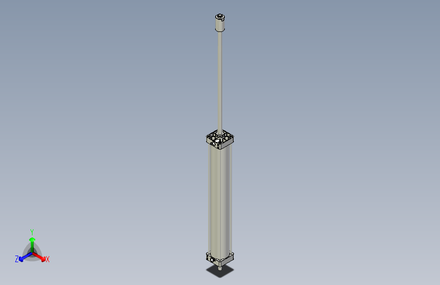 标准型气缸3D-DUL100x700