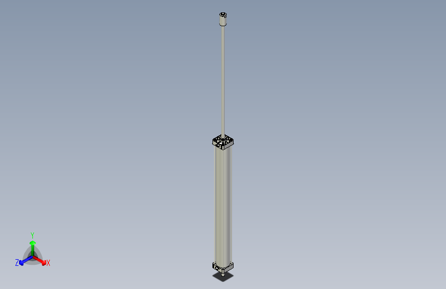 标准型气缸3D-DUL100x1000