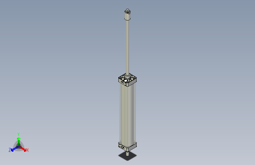 标准型气缸3D-DUL125x700