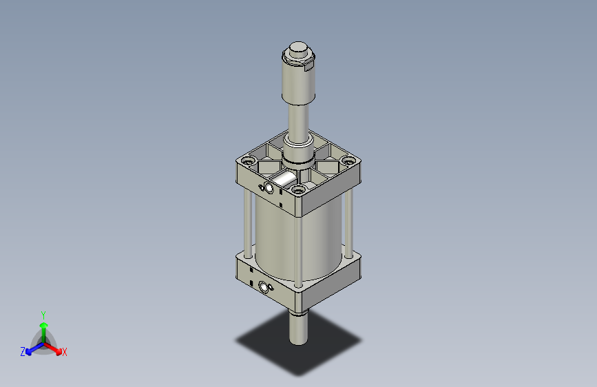 标准型气缸3D-DUL160x100