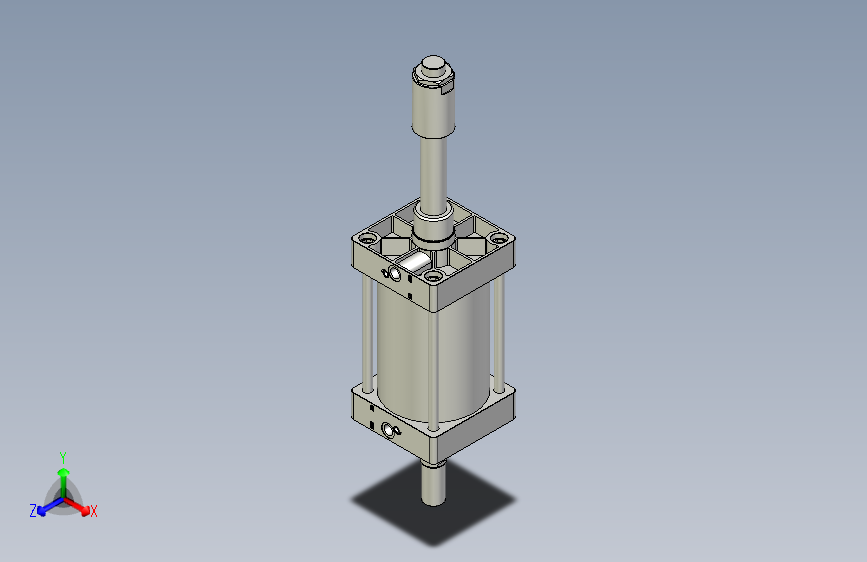 标准型气缸3D-DUL160x150