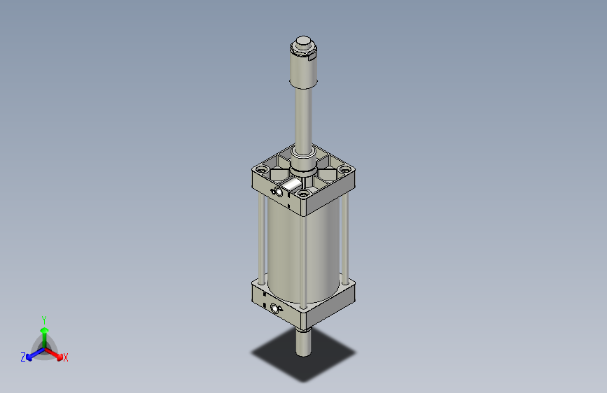 标准型气缸3D-DUL160x200