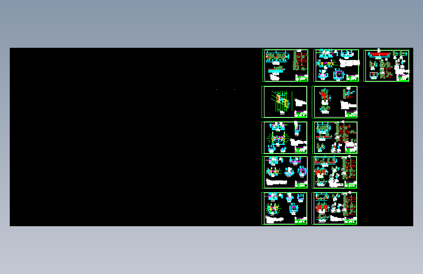 成套小型桥梁施工设计图纸（机耕桥人行便桥）
