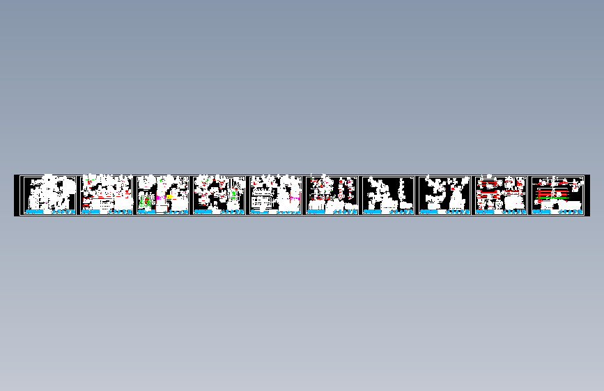 一省份高速公路路基结构平面详图