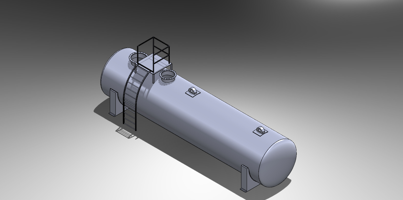 储存包括气体和液体在内的物质的大型容器
