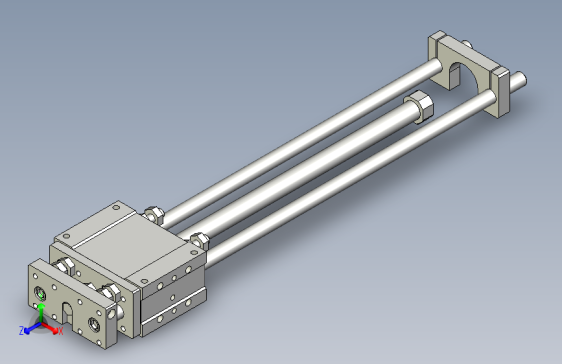 导杆气缸组合3D-GCB20x400