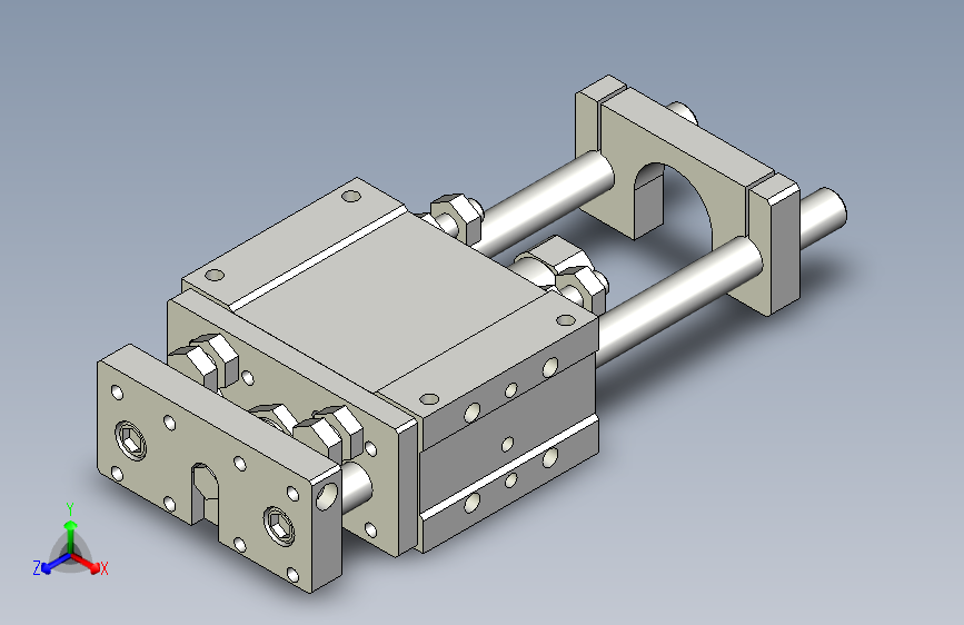 导杆气缸组合3D-GCB25x75