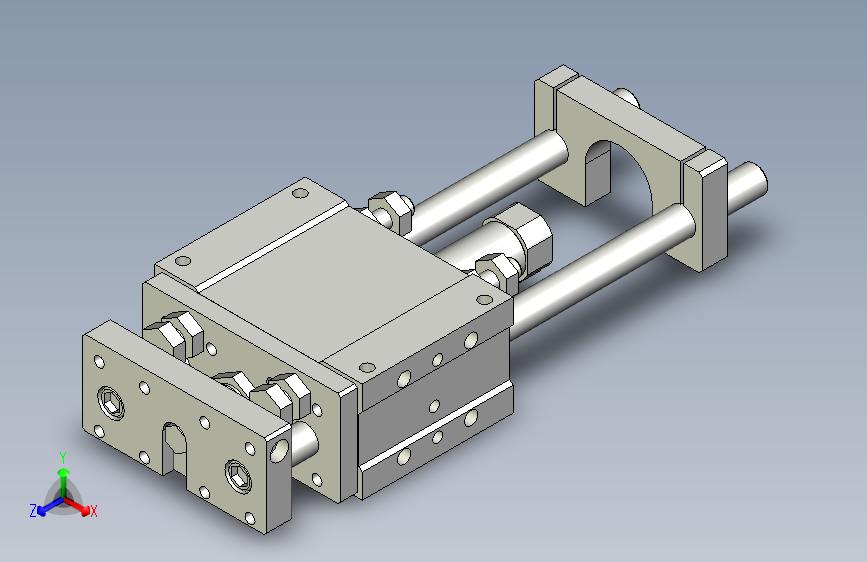 导杆气缸组合3D-GCB25x100