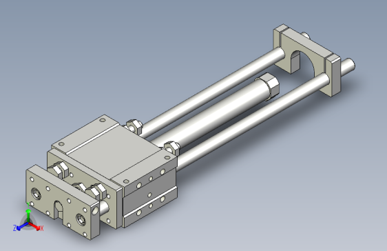导杆气缸组合3D-GCB25x250