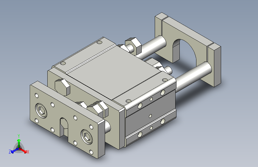 导杆气缸组合3D-GCB40x75