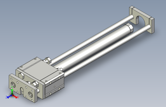 导杆气缸组合3D-GCB40x500