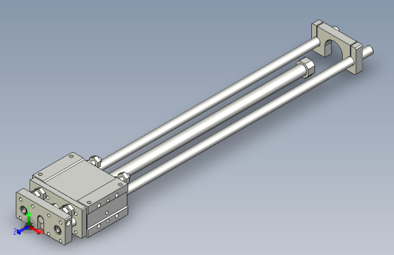 导杆气缸组合3D-GCU20x500