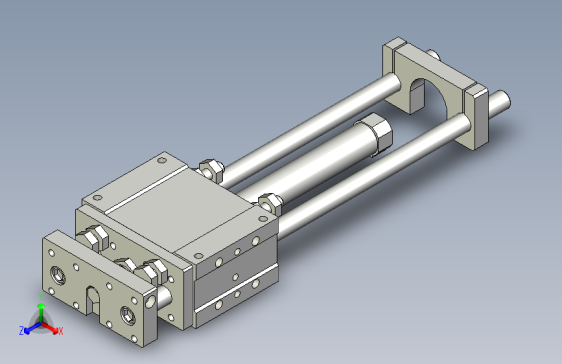 导杆气缸组合3D-GCU25x200