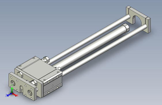 导杆气缸组合3D-GCU32x500