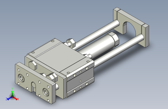 导杆气缸组合3D-GCU40x200