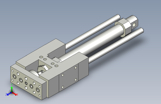 导杆气缸组合3D-GHB20x125