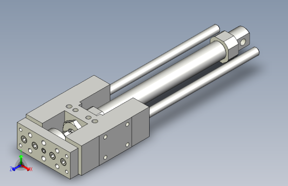 导杆气缸组合3D-GHB20x150