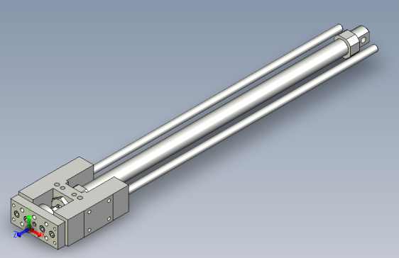 导杆气缸组合3D-GHB20x400