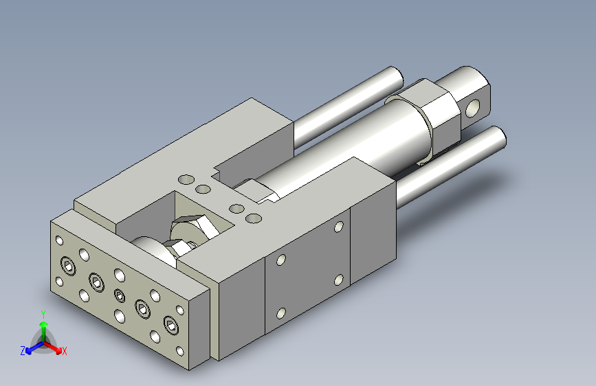 导杆气缸组合3D-GHB25x50