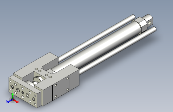 导杆气缸组合3D-GHB25x200
