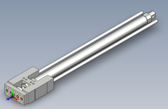 导杆气缸组合3D-GHB25x400
