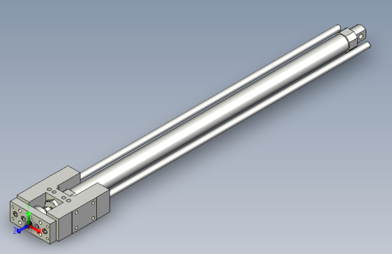 导杆气缸组合3D-GHB25x500