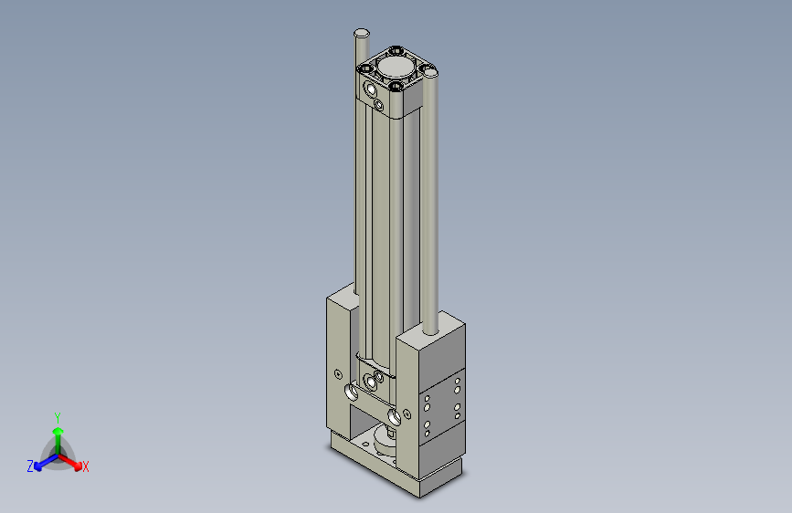 导杆气缸组合3D-GHB32x200