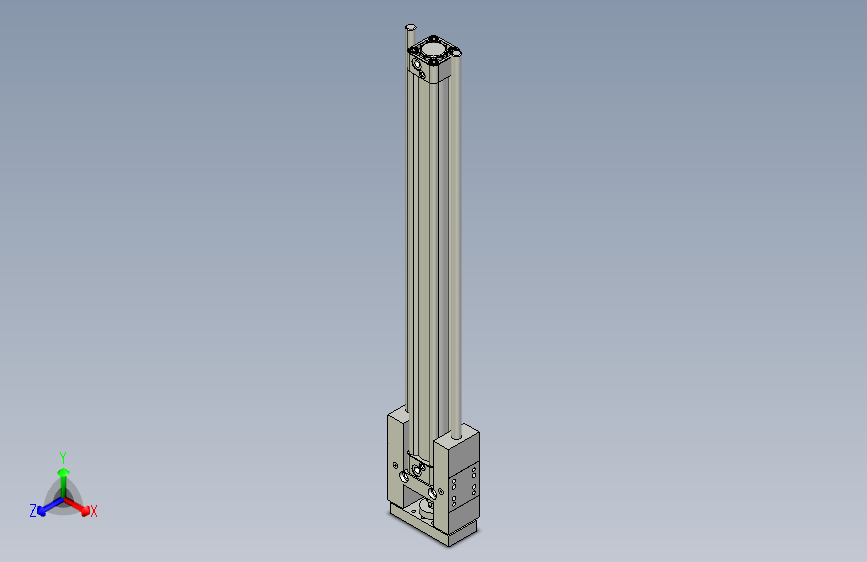 导杆气缸组合3D-GHB32x500