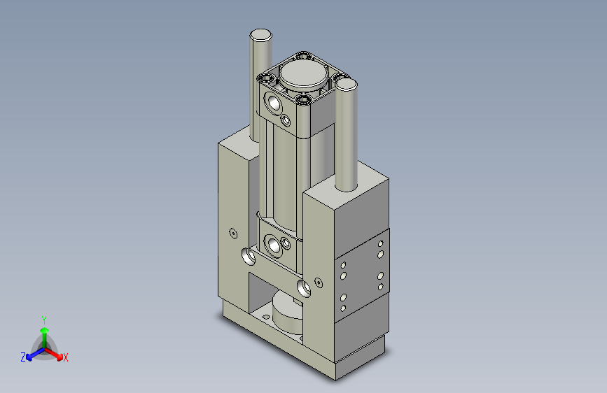 导杆气缸组合3D-GHB40x50