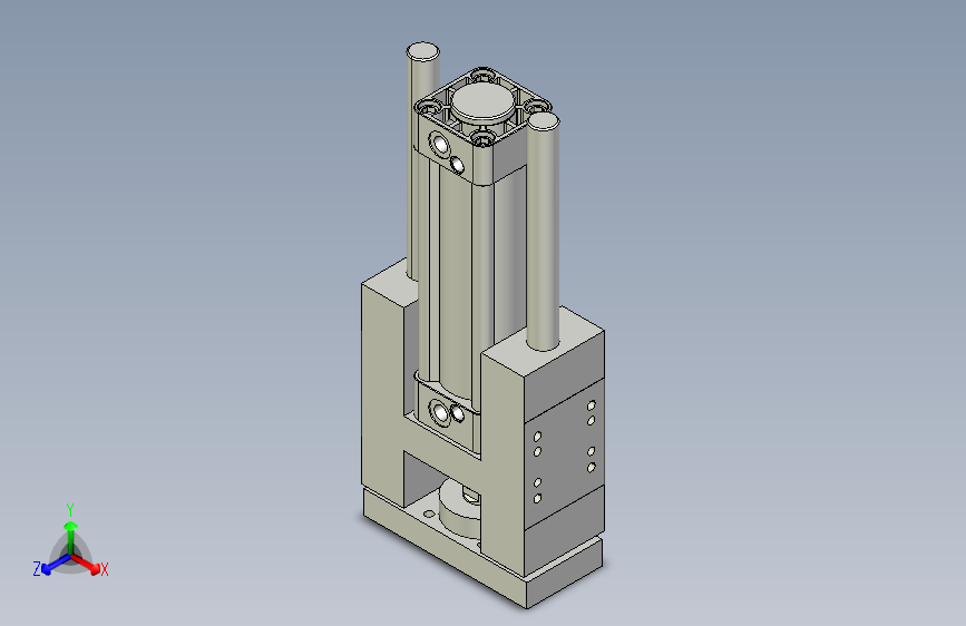导杆气缸组合3D-GHB50x125