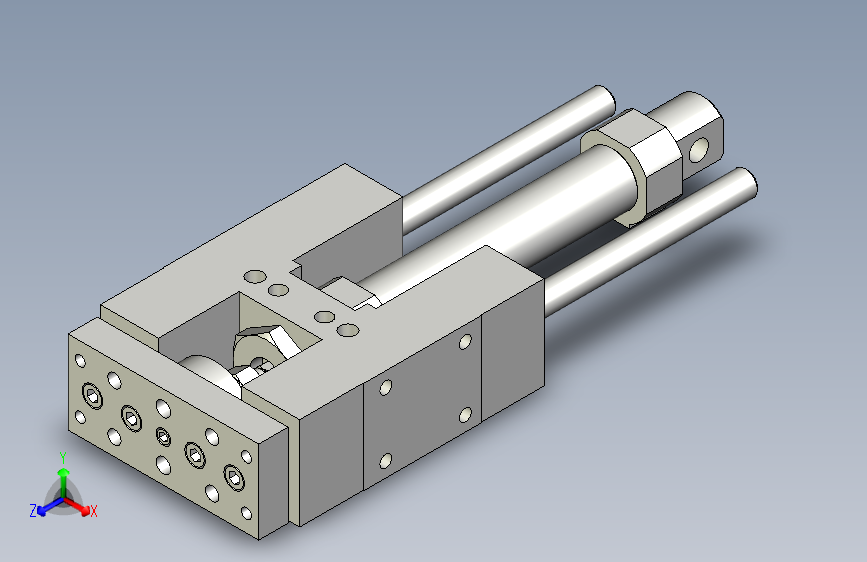 导杆气缸组合3D-GHU20x51