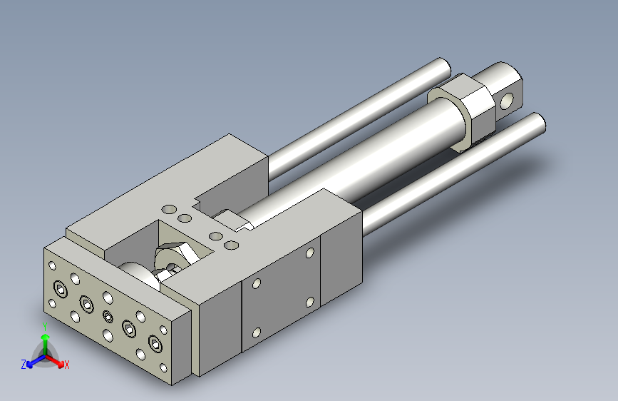 导杆气缸组合3D-GHU20x52