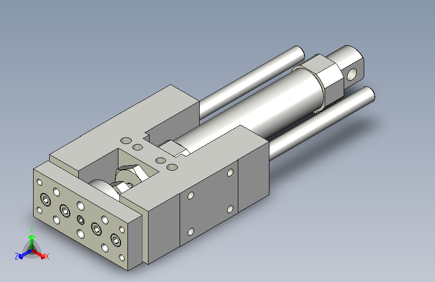 导杆气缸组合3D-GHU20x61