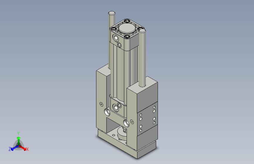 导杆气缸组合3D-GHU20x71