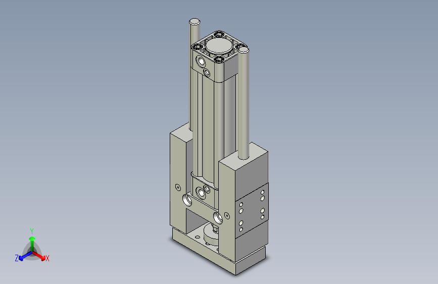 导杆气缸组合3D-GHU20x72