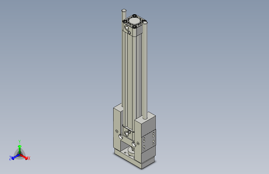 导杆气缸组合3D-GHU20x76
