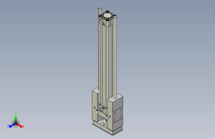 导杆气缸组合3D-GHU20x77