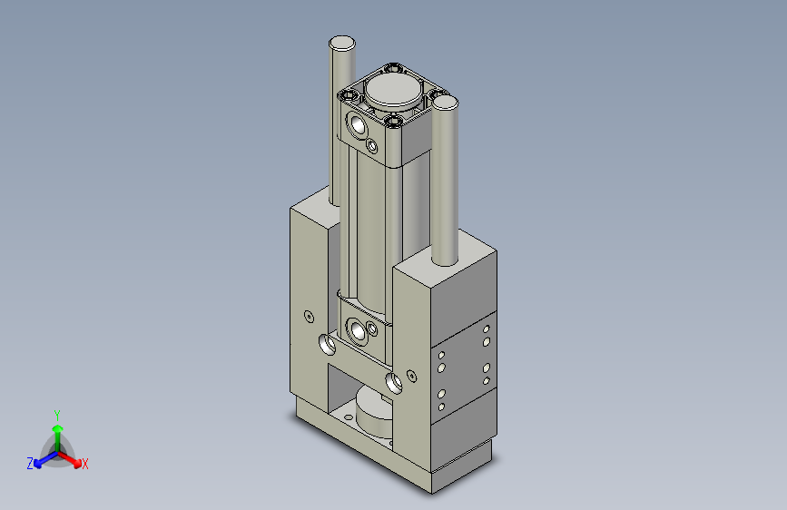 导杆气缸组合3D-GHU20x81