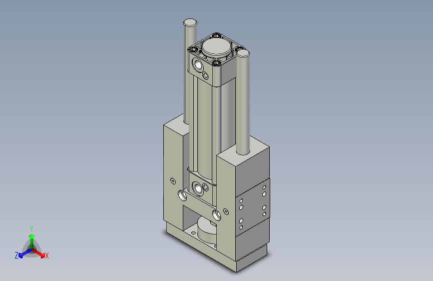 导杆气缸组合3D-GHU20x82