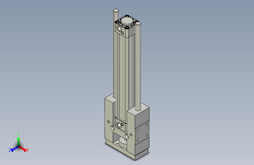 导杆气缸组合3D-GHU20x86