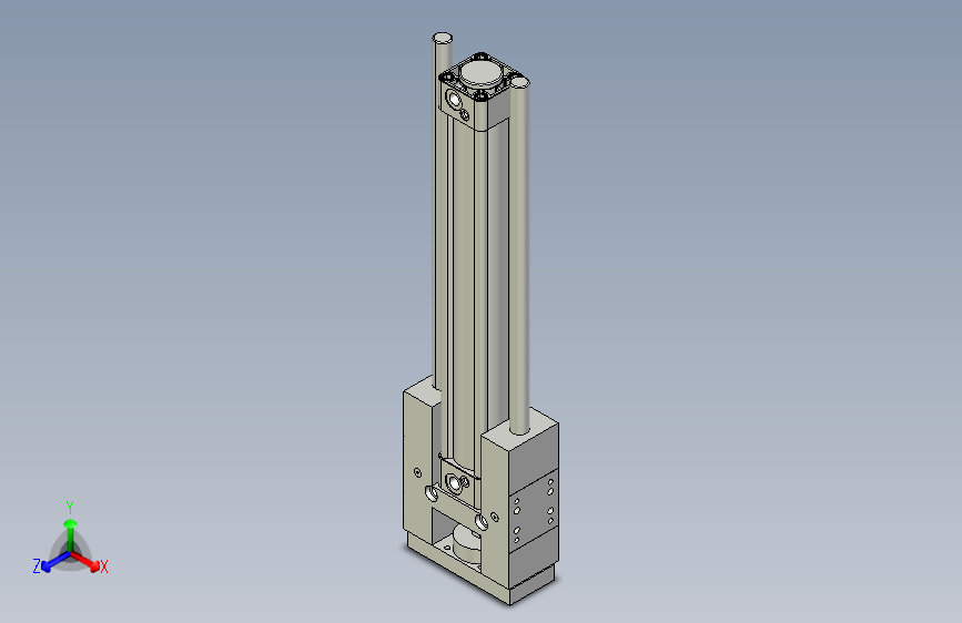 导杆气缸组合3D-GHU20x87