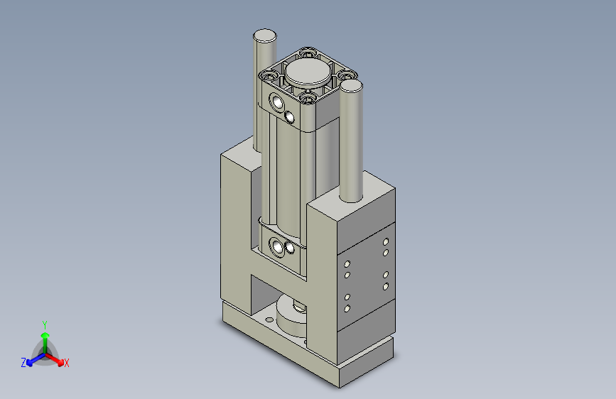 导杆气缸组合3D-GHU20x91
