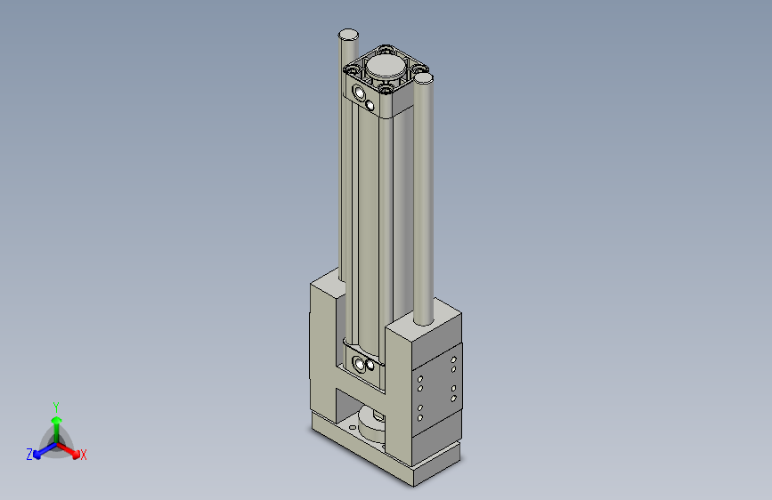 导杆气缸组合3D-GHU20x96